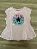 Tee shirt converse all stars rose