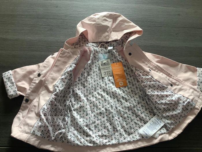 Manteau obaibi neuf avec étiquete rose fille - photo numéro 2