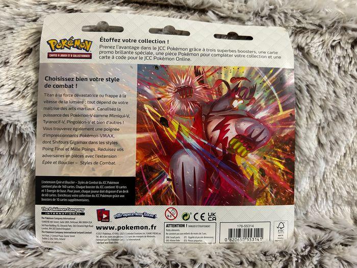 Tripack Boosters Pokémon Style de Combat - photo numéro 2