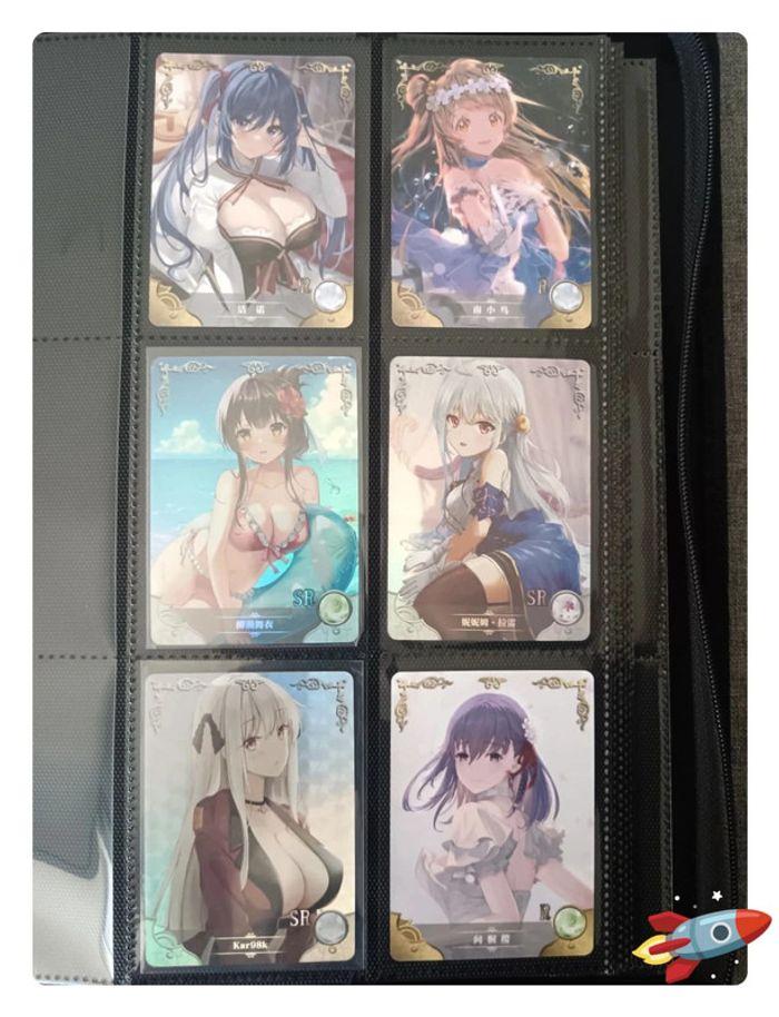 Lot 6 cartes animé Waifu - photo numéro 1