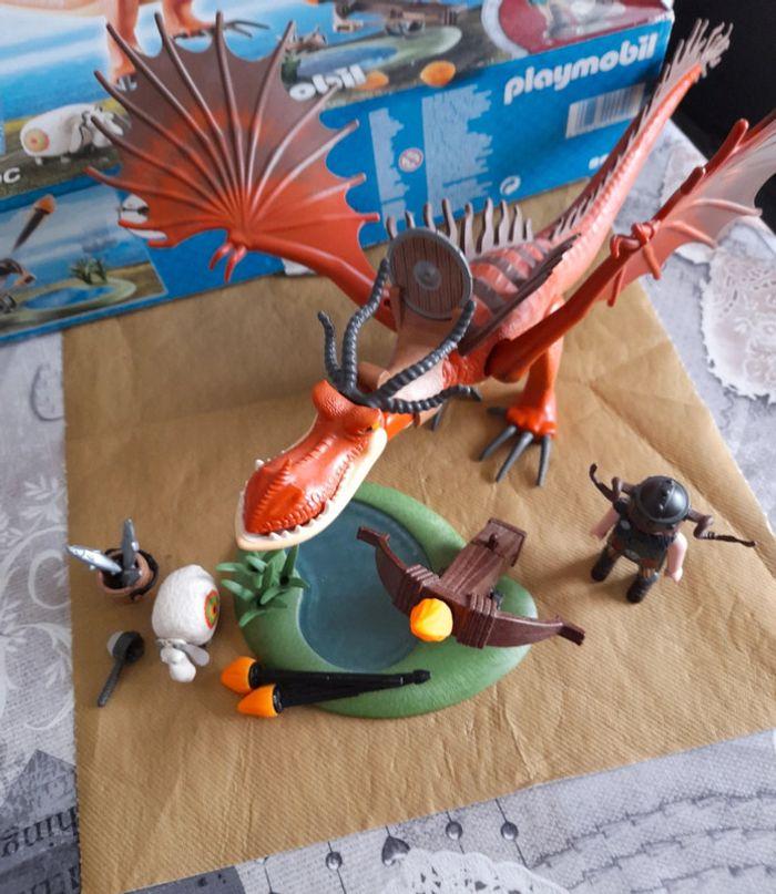 Rare Playmobil Collection Dragon par delà les rives 9459 - photo numéro 5