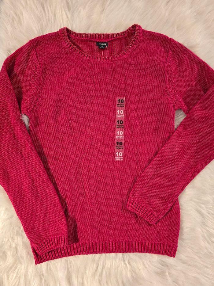 ⚘️⚘️⚘️⚘️ensemble Pull et teeshirt ml 10 ans fille ⚘️⚘️⚘️ - photo numéro 2