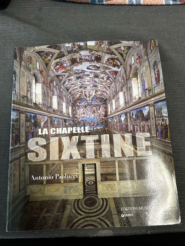 La chapelle sixtine livre - photo numéro 1