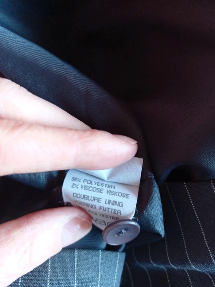 Veste Damart Taille 46 Gris Rayé en excellent état - photo numéro 6