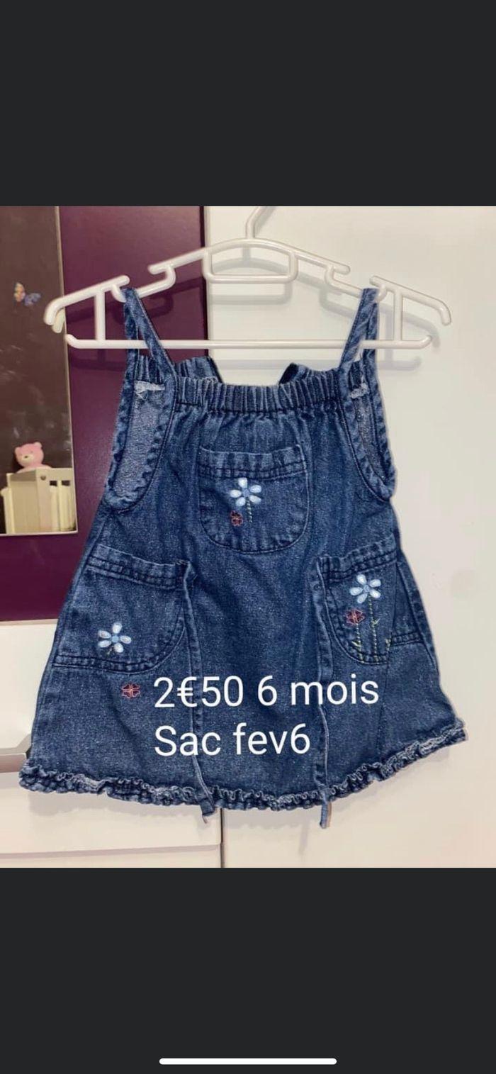 Robe en jean 6 mois