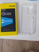 Coque de protection+2 vitres de protection