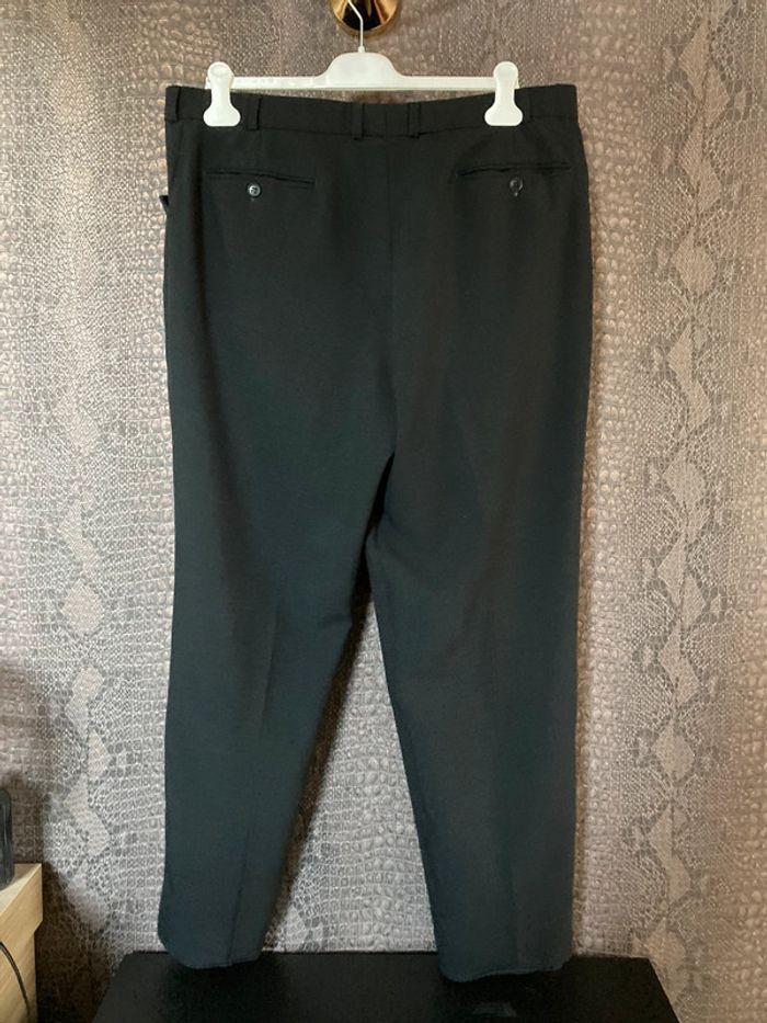 Pantalon noir à pinces costume Angelo Litrico - photo numéro 5