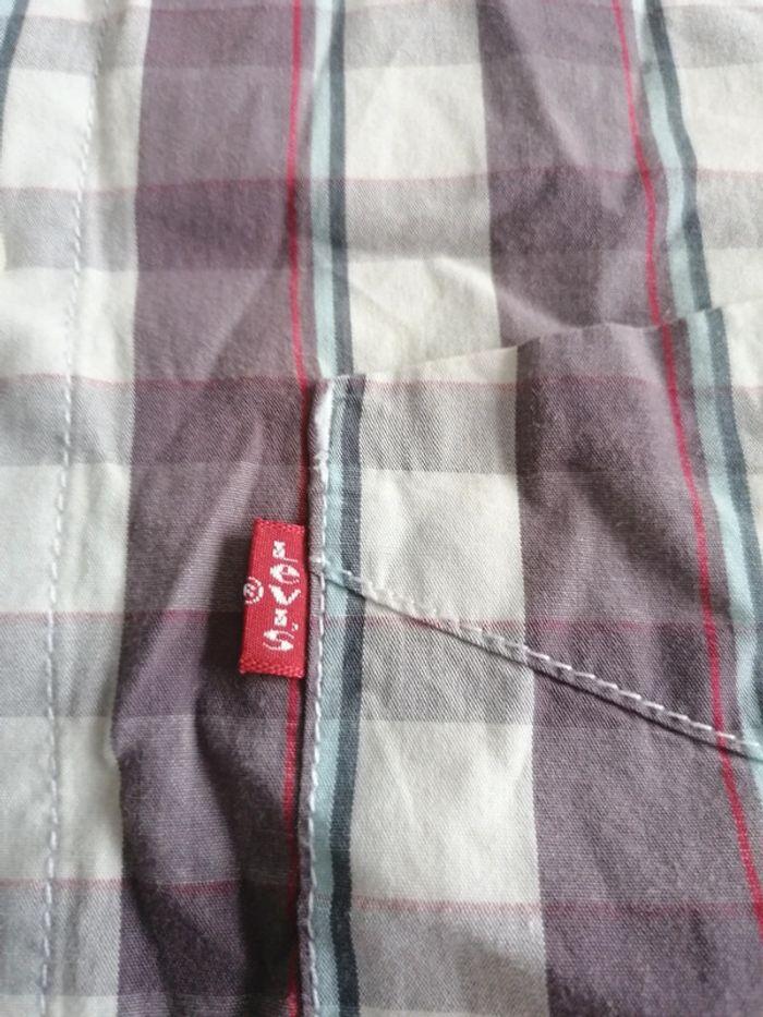 Chemise à carreaux Levis homme taille L - photo numéro 3