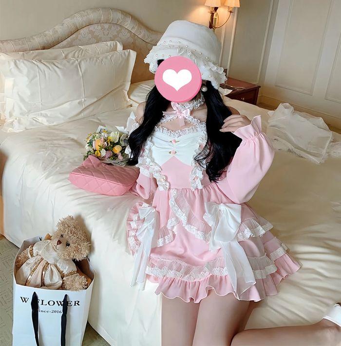 Robe Pink Princesse Barbie Lolita Cosplay Cute Kawaii - photo numéro 13