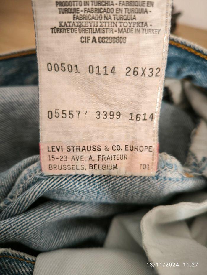 Levi's 501 vintage taille taille 34 (24 us) - photo numéro 5