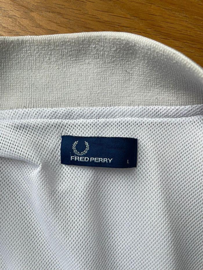 Bomber Fred Perry Blanc - photo numéro 4