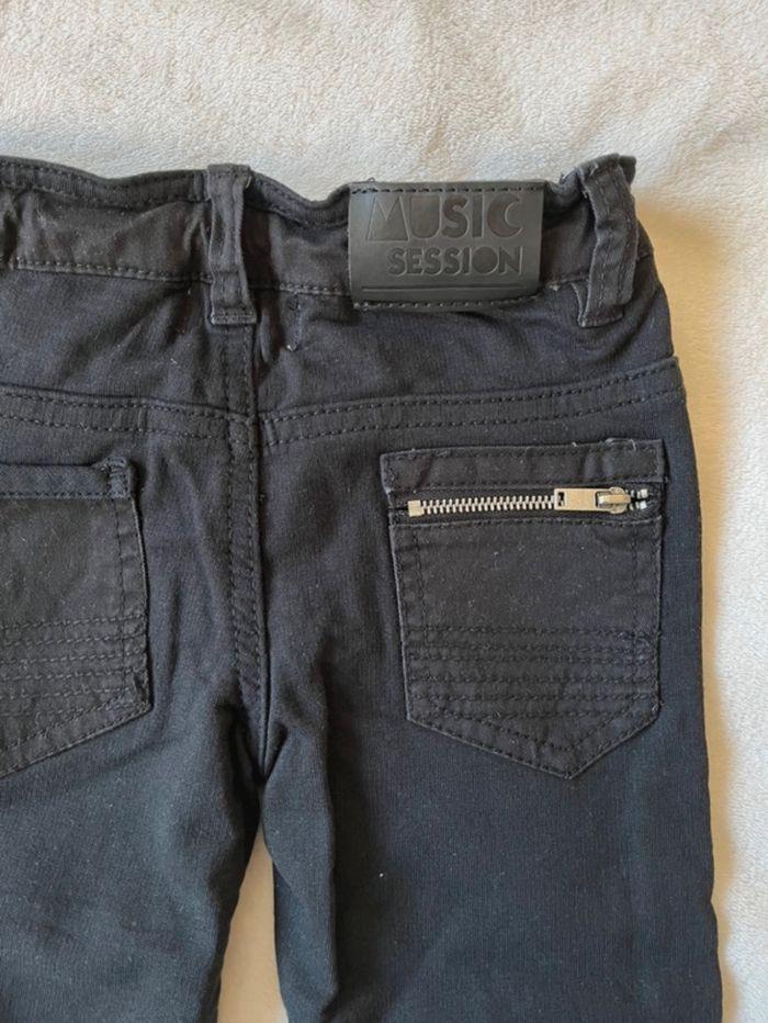 Pantalon noir réglable  2 ans garçon - photo numéro 4