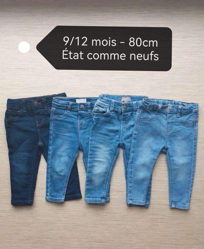 Lot 4 jeans slim - photo numéro 1