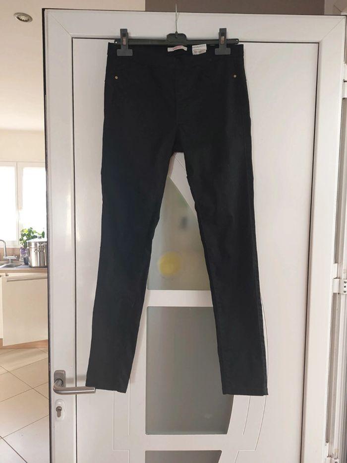 Pantalon slim noir  camaïeu - photo numéro 2