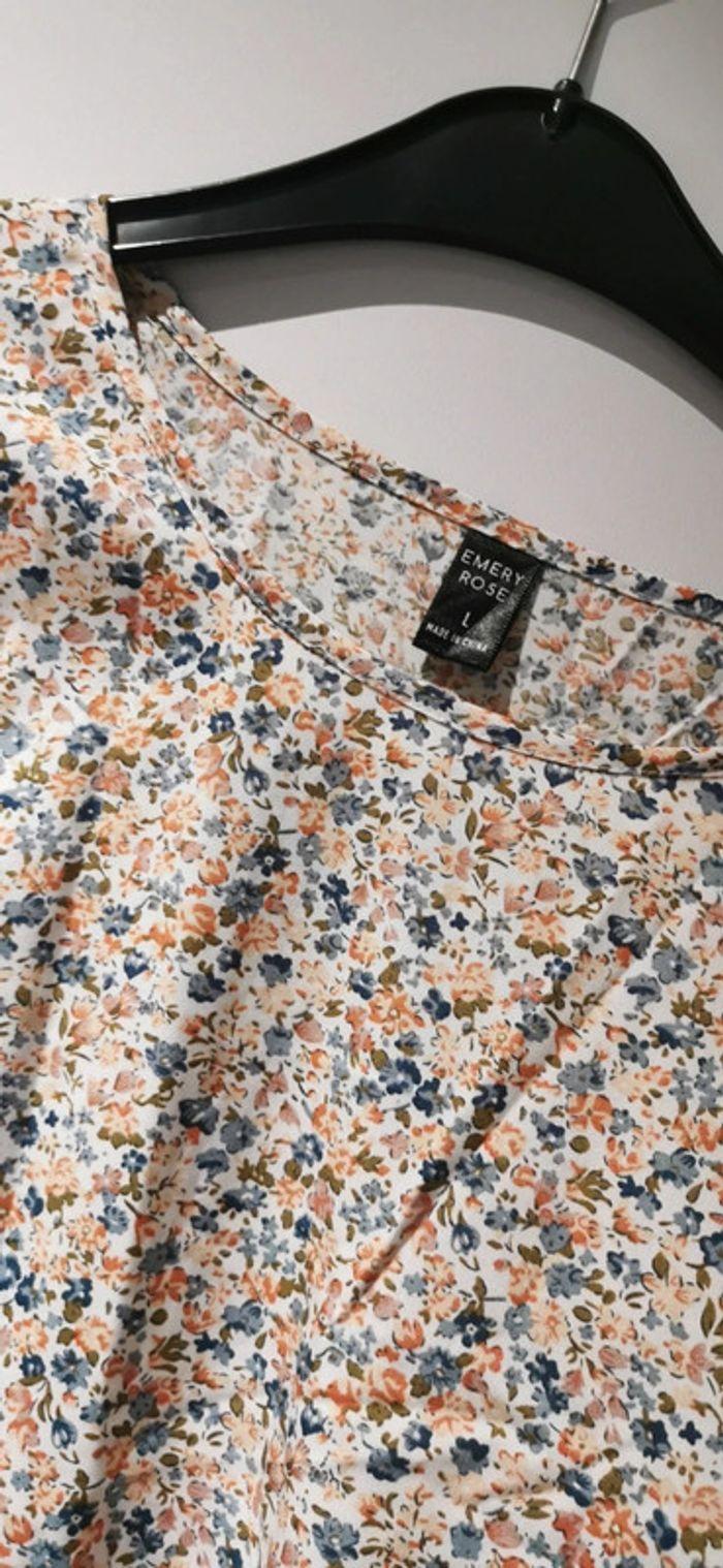 Blouse Shein L à fleurs - photo numéro 2