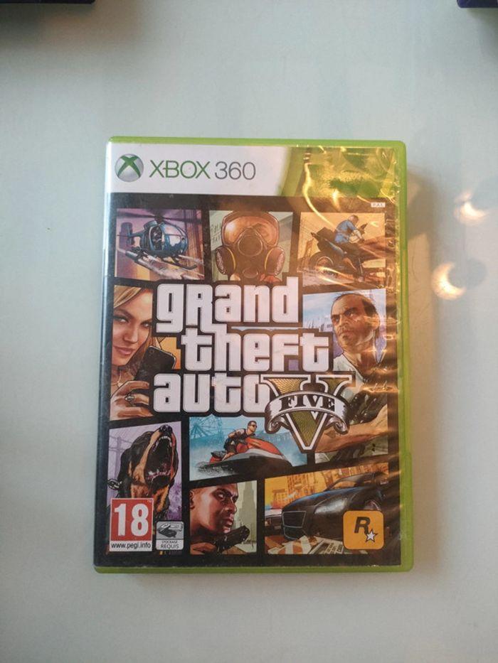 Jeux Xbox 360 grand theft auto five - photo numéro 1