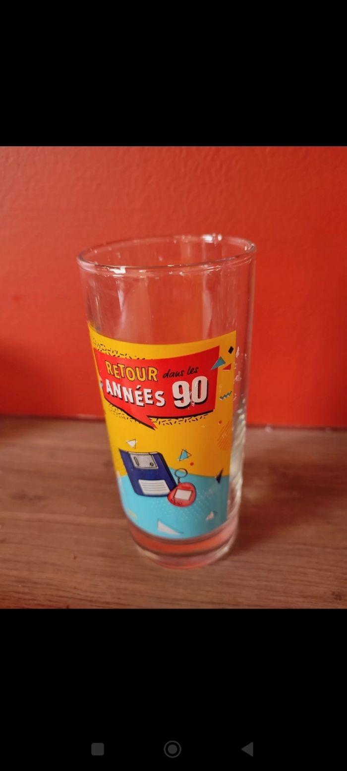 Verre vintage années 90 - photo numéro 4