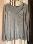 Pull fin gris KooKai