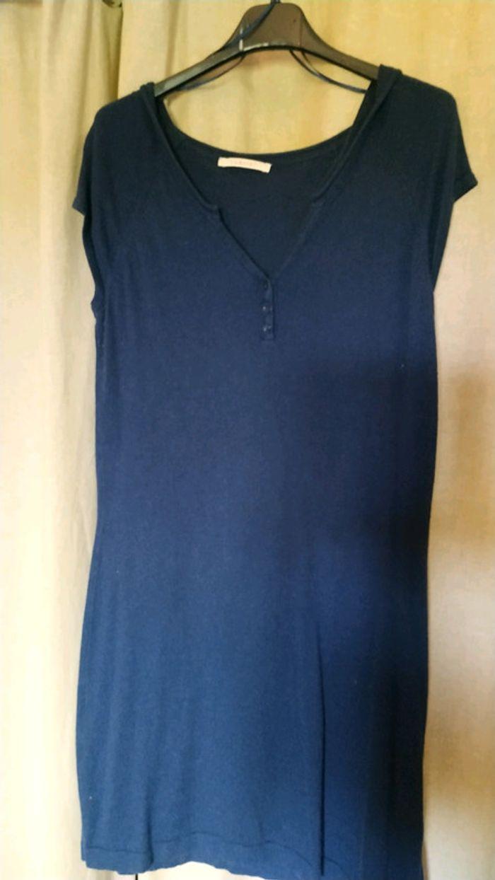 Robe en laine bleu marine T2 - photo numéro 1