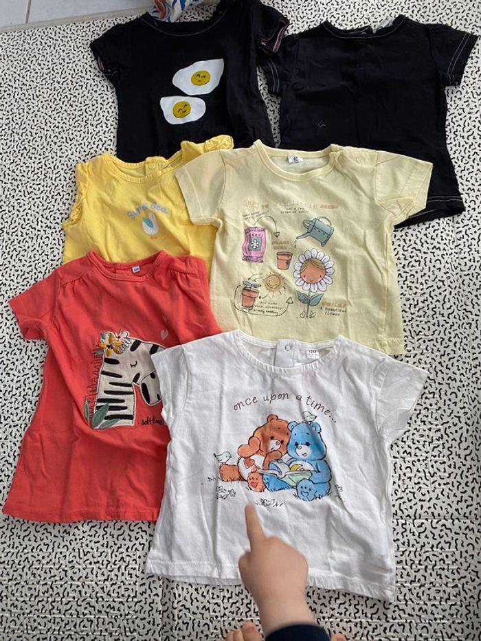 Lot de 6 t-shirt - photo numéro 1