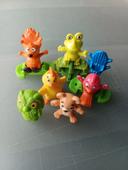 Lot de 6 figurines Kinder