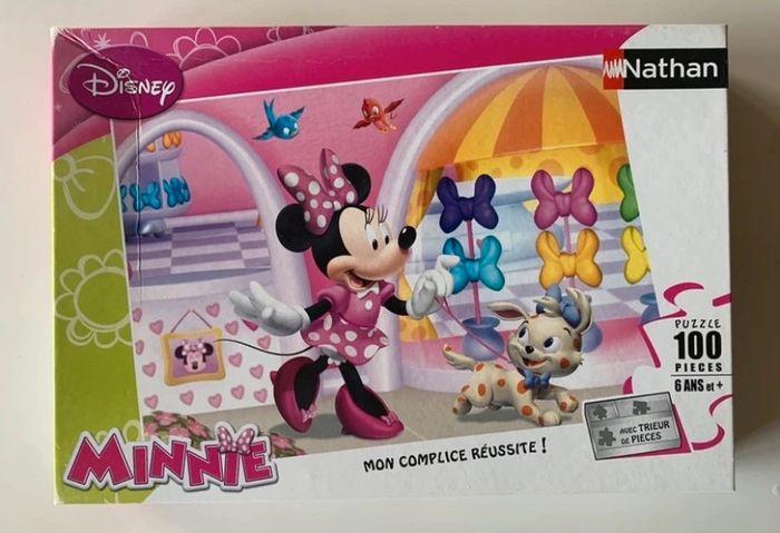 Joli puzzle Minnie 100 pièces 🐭 - photo numéro 2