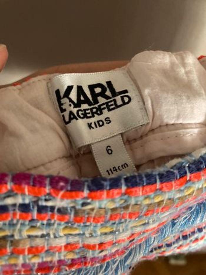 Karl Lagerfel Superbe tailleur short en tweed - photo numéro 9