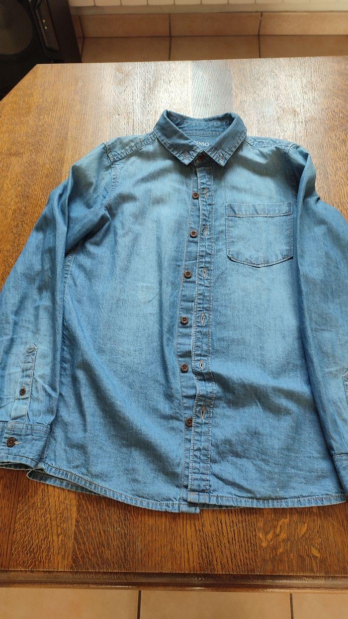 Chemise jeans