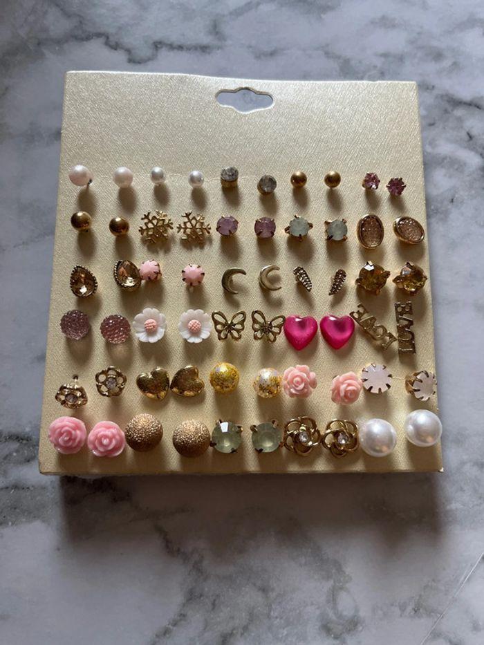 Lot de boucles d’oreilles - photo numéro 2