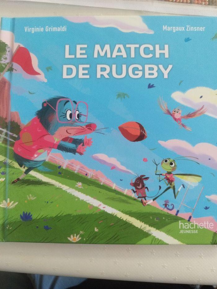 Livre le match de rugby