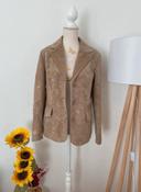 Blazer vintage avec broderies H&D taille M/38