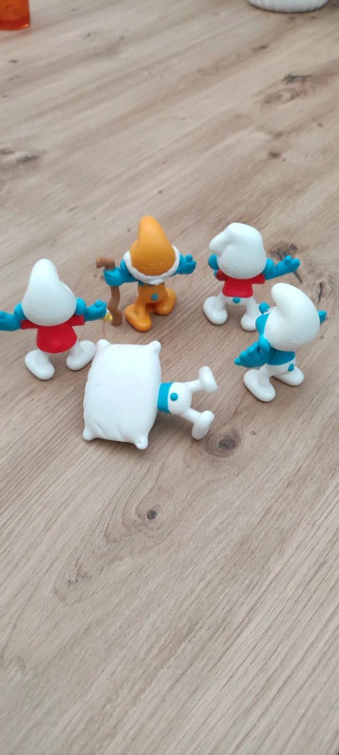 Lot de 5 figurines Schtroumpfs - photo numéro 2