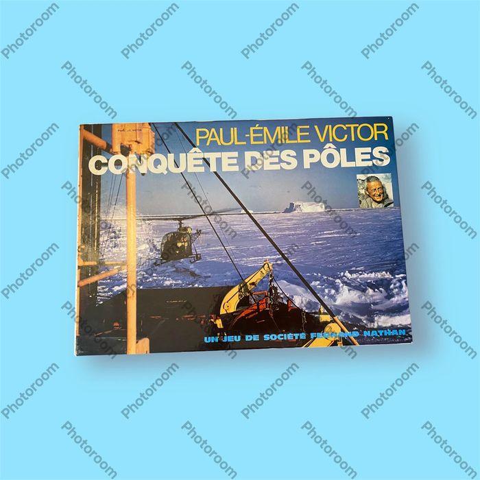 Vintage 1975 Jeu de société Conquête des pôles - photo numéro 1