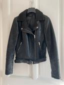 Blouson perfecto aviateur similicuir noir ONLY S