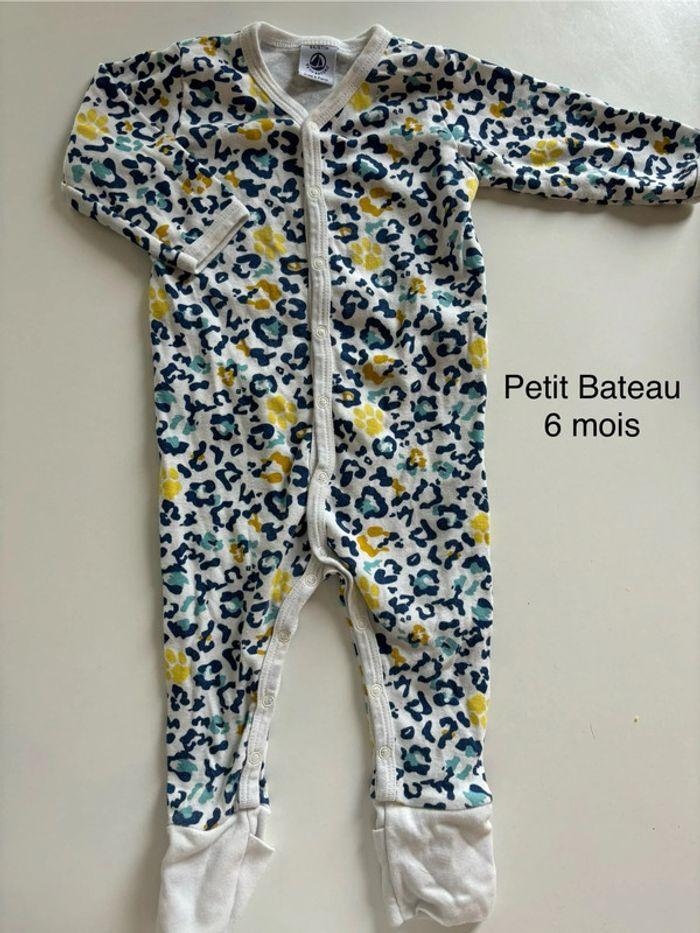 Combinaison Petit Bateau 6 mois - photo numéro 1