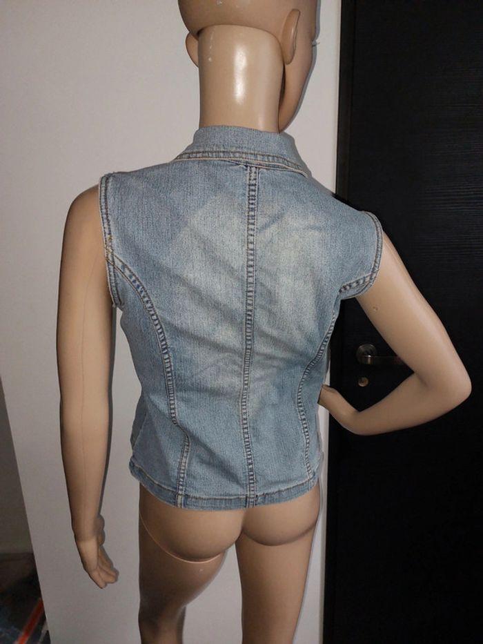 Veste jean taille L - photo numéro 3