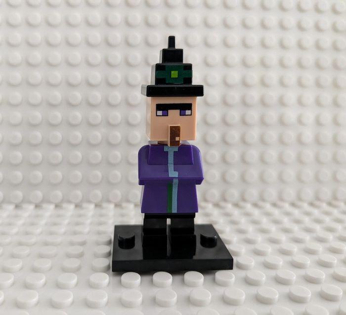 figurine sorcier Minecraft style lego