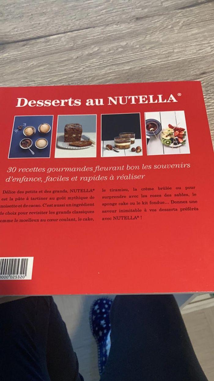 Livre de cuisine desserts au Nutella - photo numéro 2