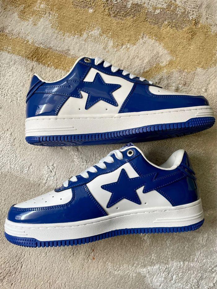 Baskets basses A Bathing Ape Bape Sta Low bleu foncé - photo numéro 11