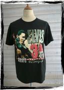 Tee shirt noir avec graphique Elvis Presley taille m