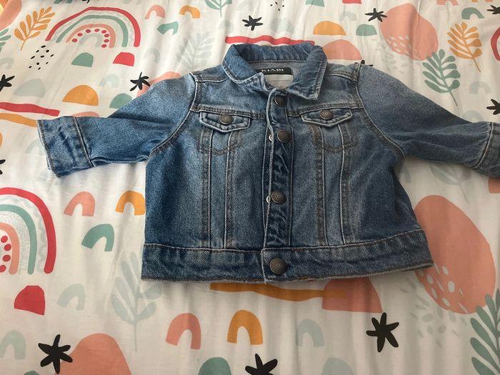 Veste en jean bébé 3 mois mixte - photo numéro 1