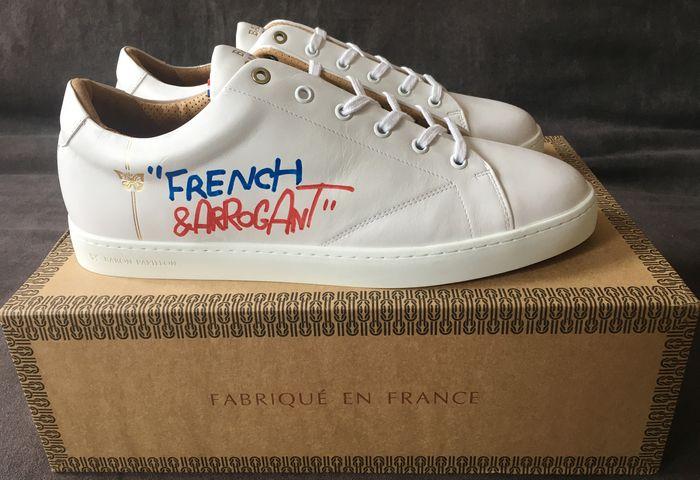 Sneaker Baskets NEUVE Baron Papillon Basse French & Arrogant, Taille 44, Mixte - photo numéro 4