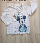 T-Shirt ML Mickey - 36 mois