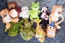 Lot animaux peluches