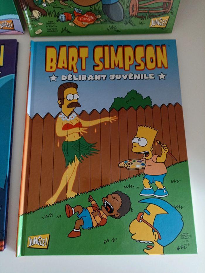 Lot 4 BD Bart Simpson - photo numéro 3