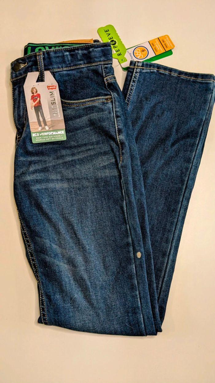 Jean Levi's Strauss 511 slim 14ans neuf - photo numéro 1