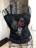 Bustier avec broderies