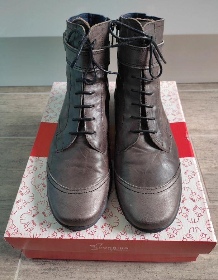 Bottines marron Dorking taille 40 NEUVES - photo numéro 1