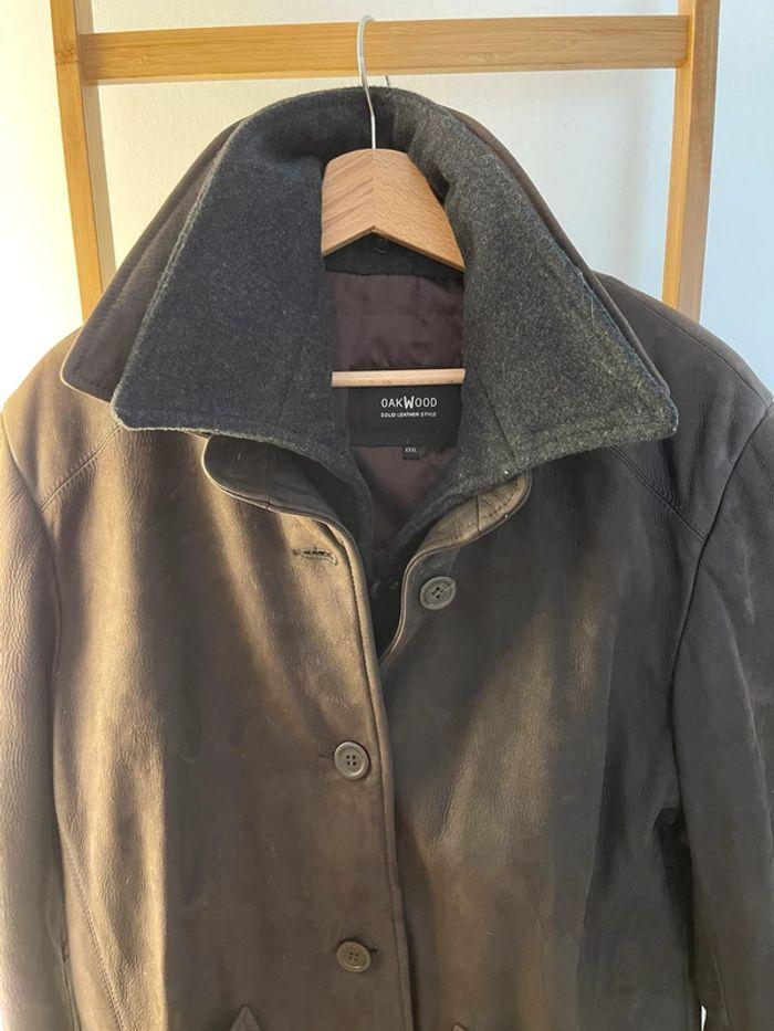 veste blouson en cuir - photo numéro 9