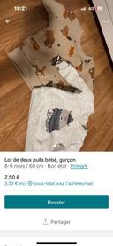 Lot de deux pulls bébé, garçon